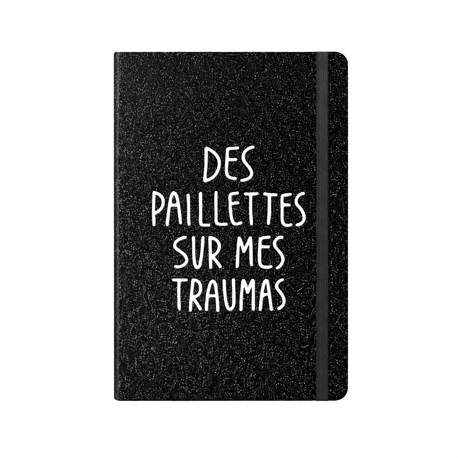 Carnet à paillettes