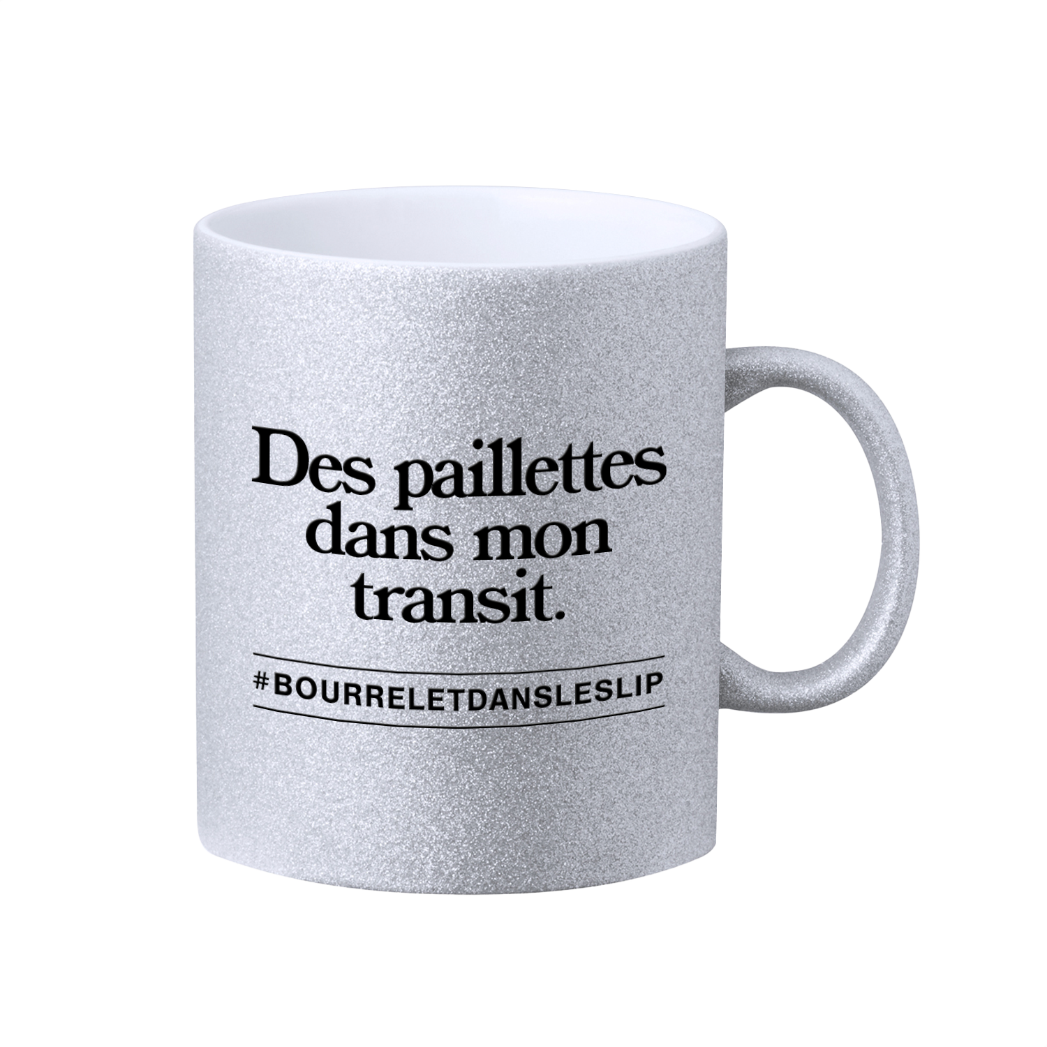 Mug à paillettes