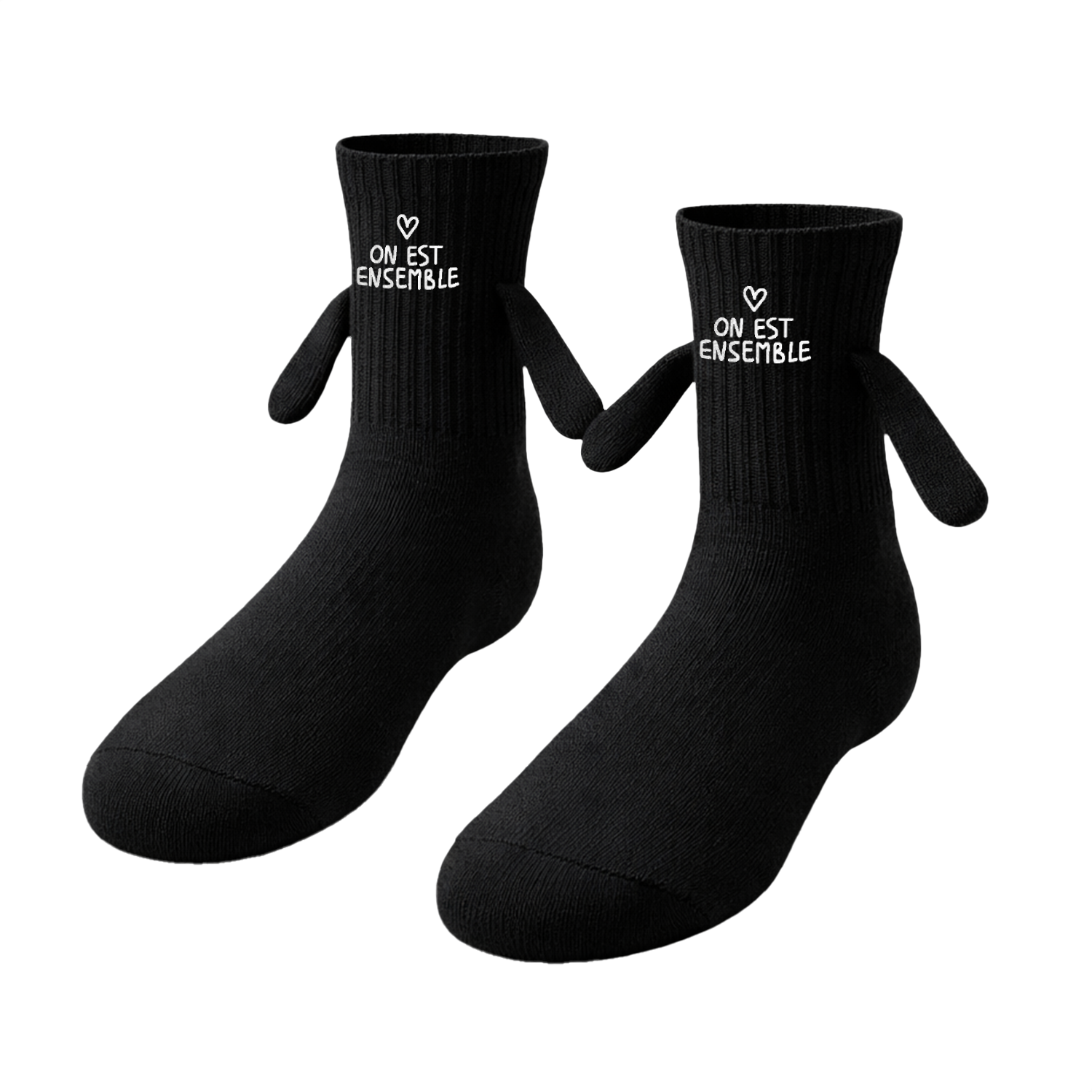 Chaussettes "On est ensemble"